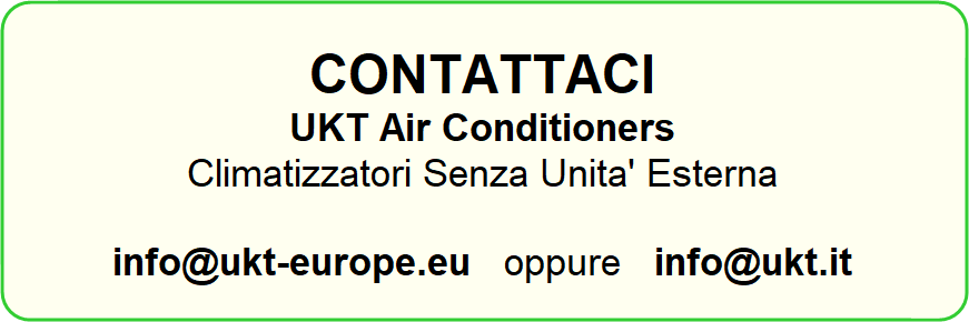 CONTACT UKT AIR CONDITIONERS Without External Condenser