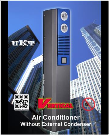 An ideal solution to quickly provide AC without outdoor unit in restoration projects, urban areas re-qualifications etc.
A perfect combination of technology with various color choices suitable from contemporary interior design to classic.
UKT Air Conditioners Adopts an Exclusive Technology which Allows Its Air Conditioners to operate by Mean of a Single Hole Through the Wall Without Wasting Indoor Air to Provide Compressor Cooling.