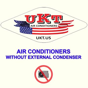 UKT Air Conditioners Adopts an Exclusive Technology which Allows Its Air Conditioners to operate by Mean of a Single Hole Through the Wall Without Wasting Indoor Air to Provide Compressor Cooling.