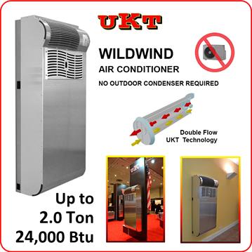 WILDWIND AIR CONDITIONER WITHOUT OUTDOOR UNIT 18000 TO 24000 BTU
FOR HOTELS, RESTAURANTS, LARGE MEETING ROOMS, CONVENTION-CENTER, SHOWROOMS, STORES, SHOPS